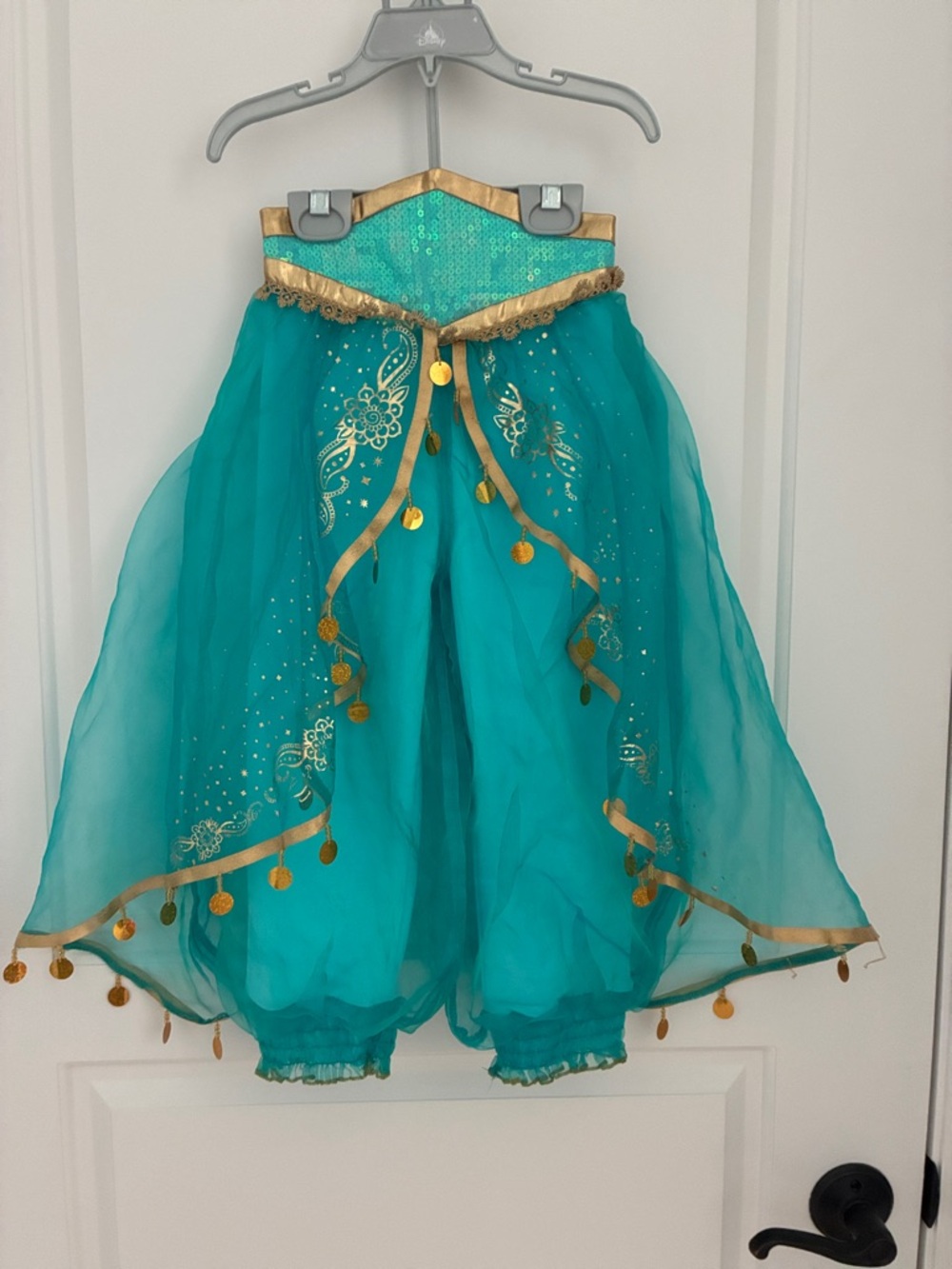 Disney Princess Jasmine Costume Dress Up Set - Size 4 - Picture 2 of 8